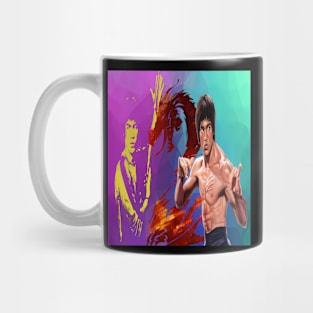 Movie Bruce Jeet Kune Do Bruce Dragon Legend Mug